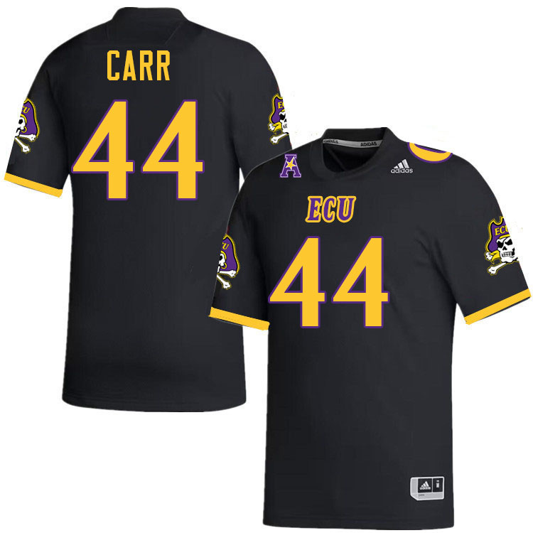 #44 Preston Carr ECU Jersey,East Carolina Pirates #44 Preston Carr Jersey Youth College-Retro Black